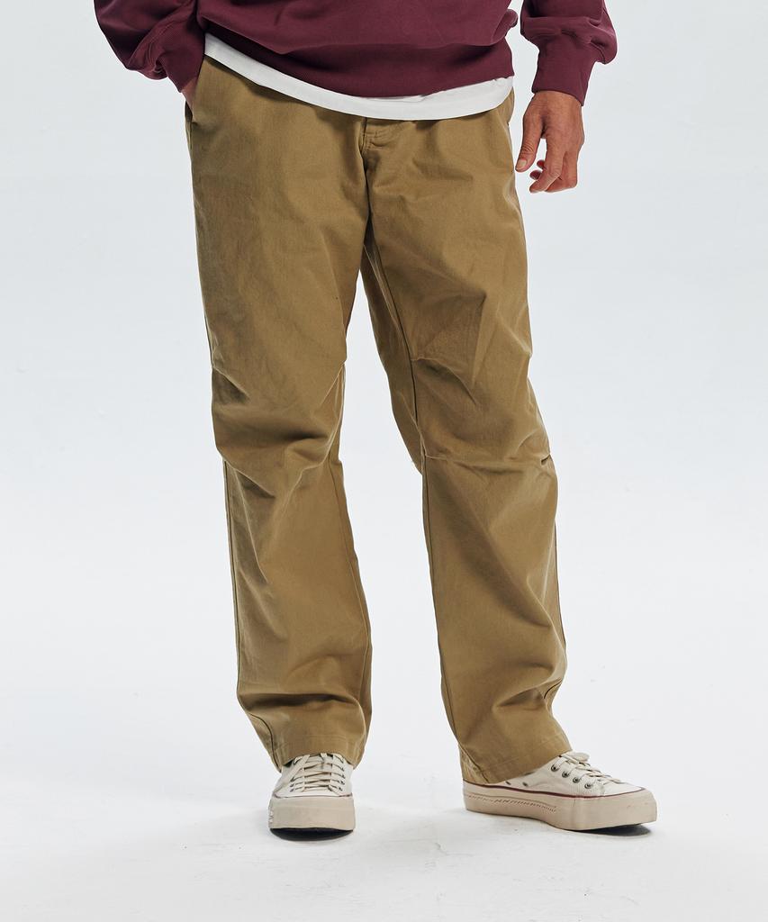 FRIZMWORKS Cotton Banding Easy Pants _ Beige