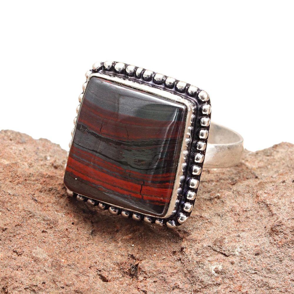 

Серебряные украшения ручной работы с драгоценным камнем Тигровый глаз 10