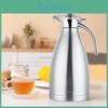 Water Stainless Carafe Steel Coffee Or Tea Dispenser Jug With Lid Teapot For Tea Juice