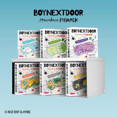 STEAMBASE BOYNEXTDOOR Oogmasker Set (6 stuks) | Speciale Editie Koreaanse Zelfzorgproducten