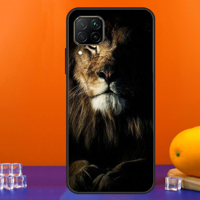 King Of The Jungle Lion For Huawei Nova 12s 12i 11i 5T 9 10 SE Y91 Y90 Y60 Y70 Y72 Y61 P60 Pro P20 P40 P30 Lite Case