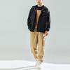 Anta Loose Casual Windproof Warm Hooded Jacket Men Jackets Black 952148640-1