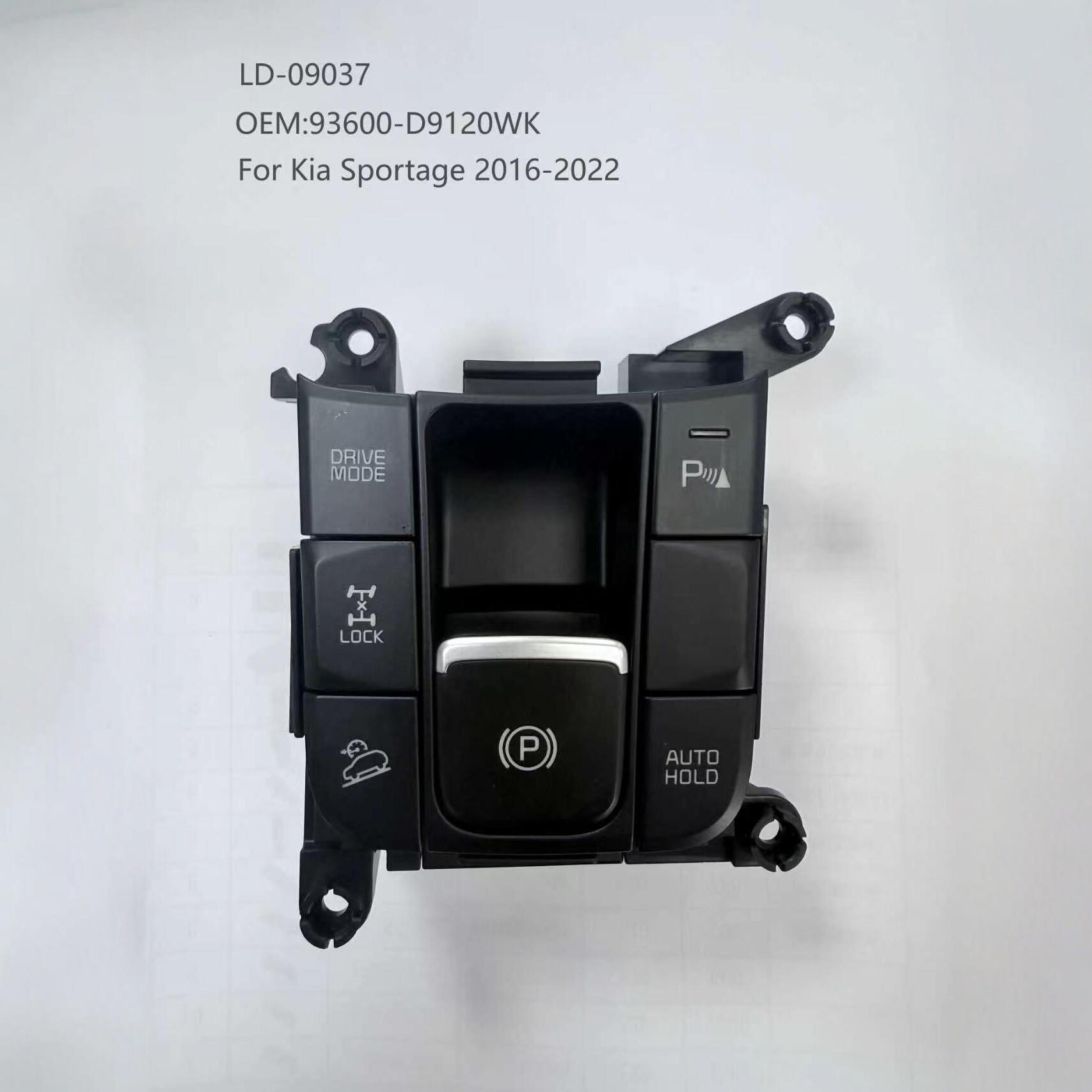 Saderīgs Kia Sportage elektroniskās rokasbremzes slēdzis