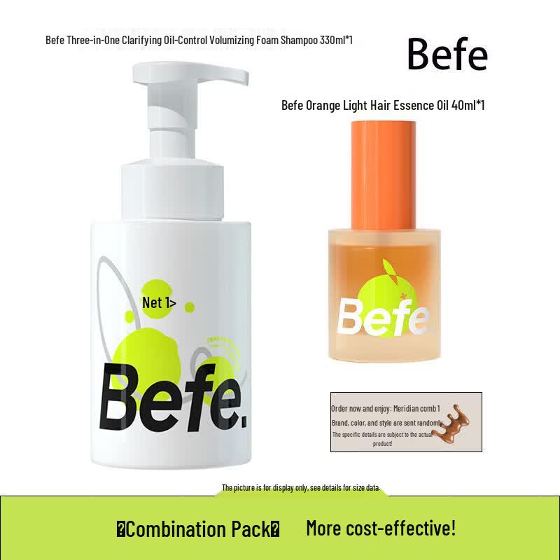 BeFe Triple Purifying Oil Control Volumizing Shampoo Set