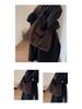 Women's Retro Suede Autumn Tote Bag - Versatile, Large Capacity Shoulder Bag