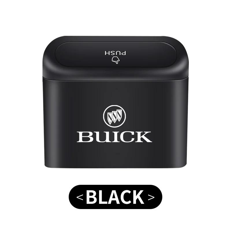 

Vehicle Garbage Dust Case Storage Box Auto Interior Accessories For Buick Regal LaCrosse Encore enclave royaum Envista GL8 GL6 чёрный