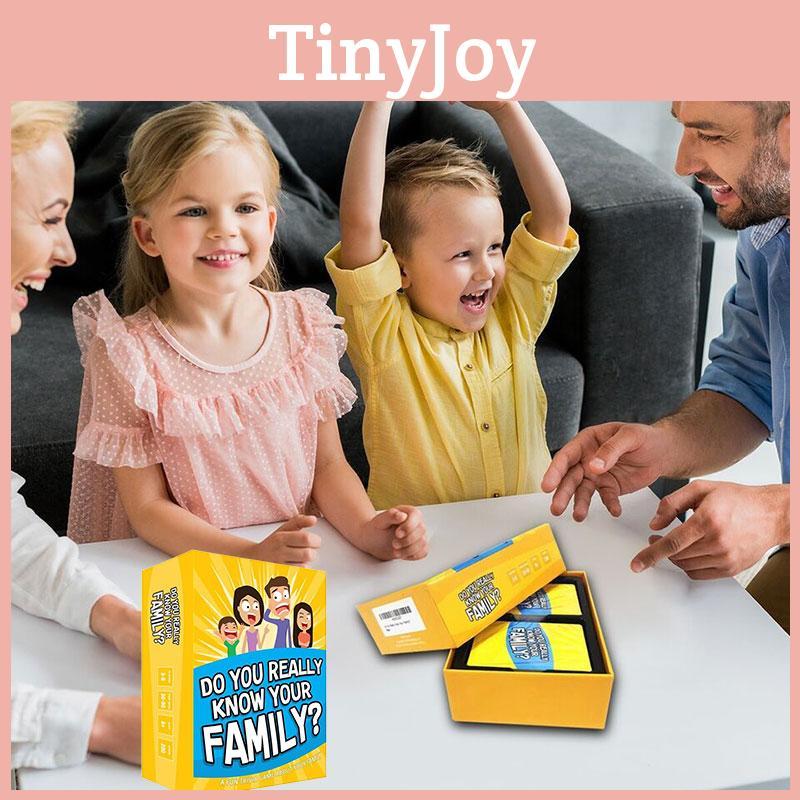 Genuinedo You Really Know Your Family Educational Board Game For All Ages