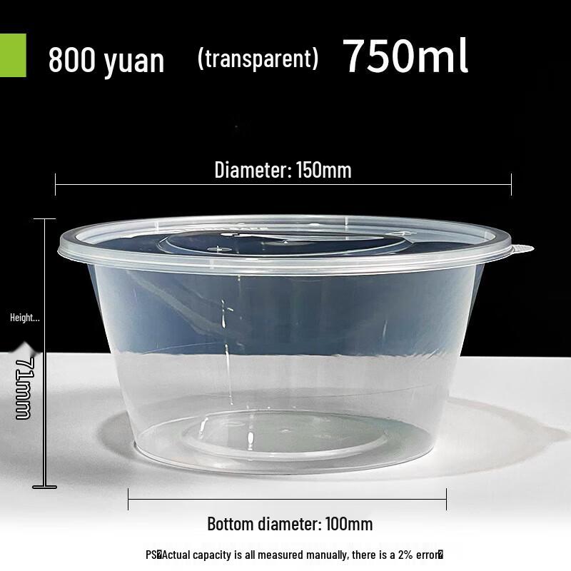 Disposable Plastic Takeaway Boxes with Lids