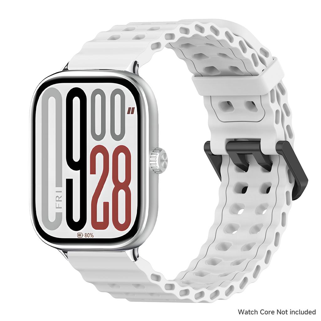 For Redmi Watch 6 5 4 Strap Silicone Wristband For Xiaomi Mi Band 8/9 Pro Band Correa Sport Bracelet Replacement Accessorie