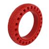 Electric Scooter Rubber Tire Double Honeycomb Tire for Xiaomi for Ninebot 8.5in Electric Scooters Red
