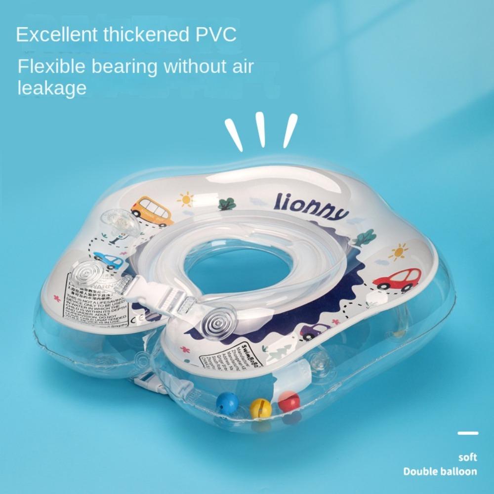 Inflation Swimming Ring Transparent Baby Float Water Toys Baby Float Ring  Kids