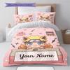 Custom Naruto Classic Anime Duvet Cover HD Print Washable Durable Fabric Bedroom Household Textile Decoration -QJY