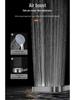 Handheld Water Heater Shower Head with Large Panel for Household Bathrooms