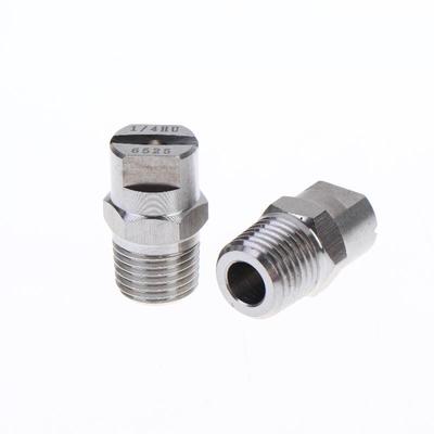 2Pcs Bspt High Pressure Flat Fan Nozzle 65 Degree Hvv Water Spray Nozzle For Cleaning