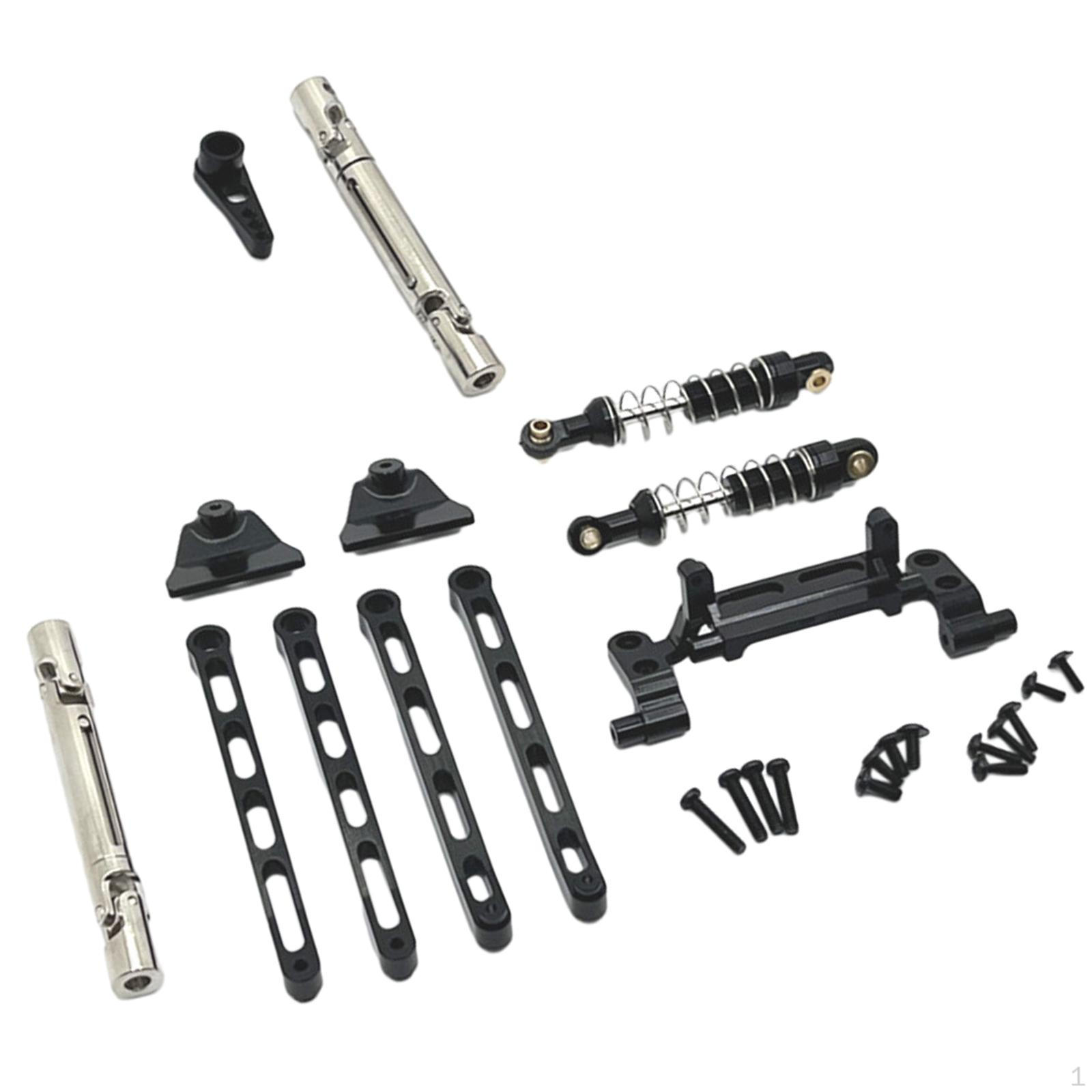 

Металеве кріплення амортизатора для автомобілів RC 1/12 червоний