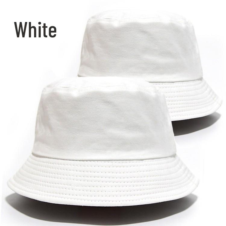 Custom Embroidered Cotton Bucket Hat: Double-Sided, Unisex Sun Protection for Mountaineering.