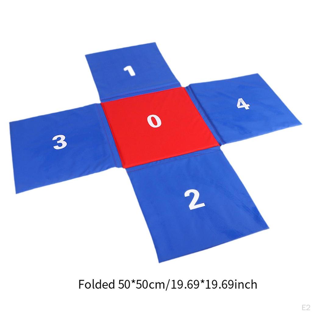 Kinder Hüpfmatte Gruppenaktivität Spielmatte Kreuzförmig Kinder Pädagogisch