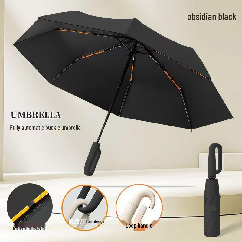 Dual-Use UV Protection Folding Umbrella for Sun and Rain with Custom Logo