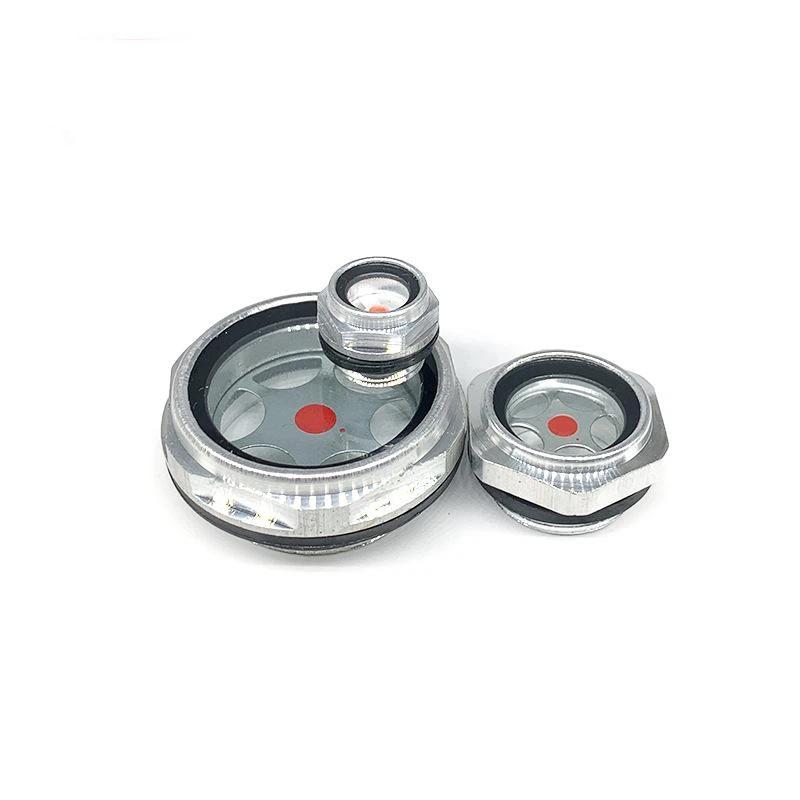 Oliepeilglas 1 ST G1/4 G3/8 G1/2 G3/4 Universele Schroefdraad Gehard Glas Olie Indicator voor Auto Motoronderdelen