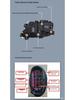 2019 Foton Auman GTL Super Bright Five-Lens LED Laser Headlight Assembly (H4)