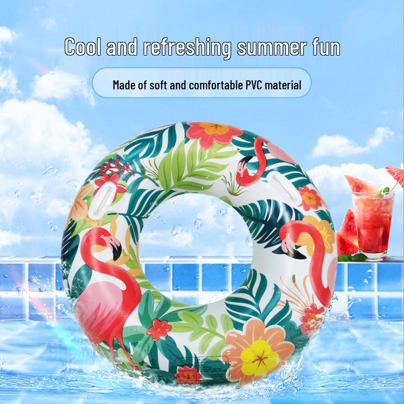 In Stock: Starry Sky Sequin Swimming Ring - Thickened Adult PVC Underarm Float