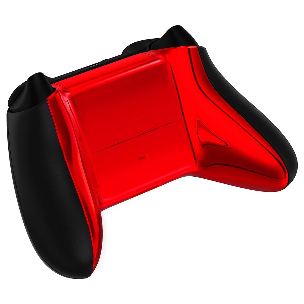 eXtremeRate Custom Back Cover Shell for Xbox Core Wireless Glossy Replacement Cover Bottom Shell for Xbox Series Not Controller, & X/S (Controller