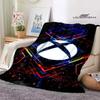 X-BOX LOGO printing blanket Flange Warm and beautiful blanket soft comfort bed blanket Home travel blanket birthday gift