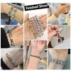 Braccialetti Charm Italiani Fai da Te Catena di Base Bracciale in Acciaio Inossidabile Moduli Assemblati Versatili Regalo Ideale 9mm Universale Dropshipping