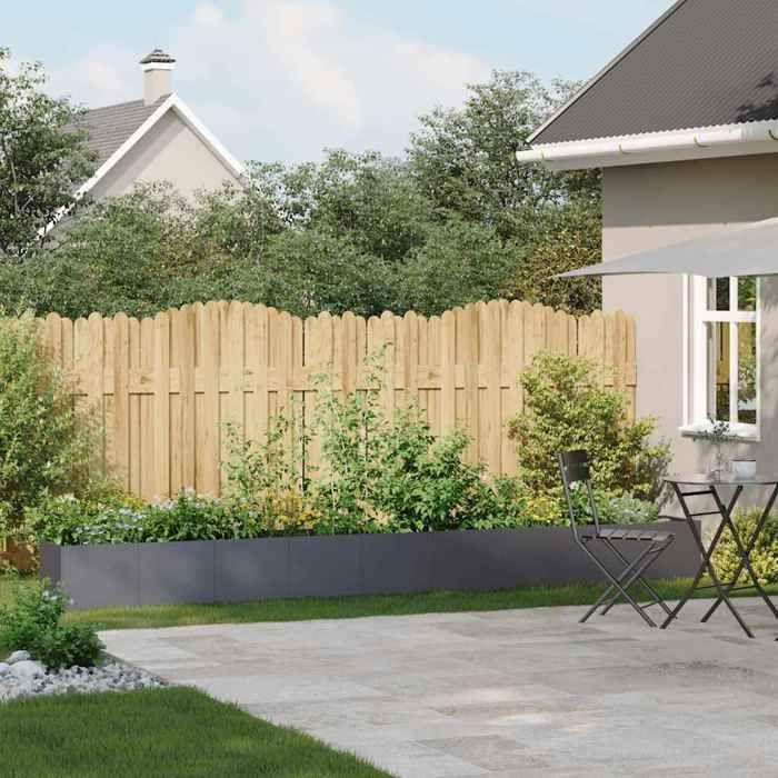 VidaXL Jardinière anthracite 360x40x40 cm acier laminé à froid, pot de fleurs, support de plantes, lit surélevé, support de 860698