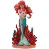 Figurine - Enesco - the Little Mermaid - Ariel Holding Sebastian - Multicolor - 20.3 Cm