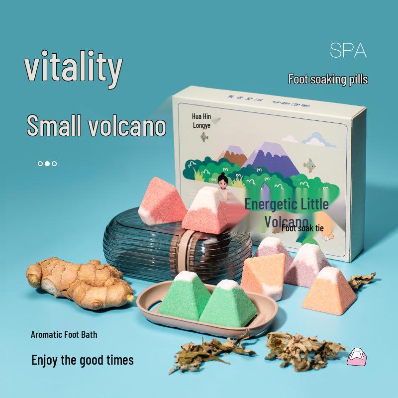 Vitality Foot Soak: 12 Mugwort Wormwood Essential Oil Bath Balls 12 pcs * 20g