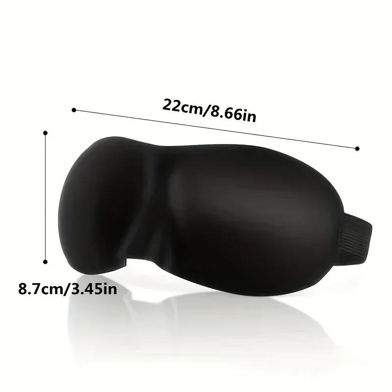 3D Sleeping Mask Eyepatch Block Out Light Soft Paded Sleep Rest Relax Aid Cover Patch Blindfold Face Shade Eyeshade Eyes Patchs