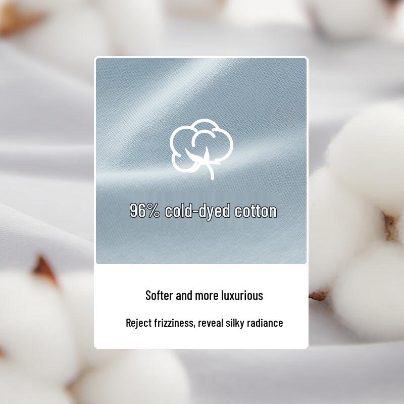 Men's Breathable Antibacterial Cotton Boxer Briefs 3-Pack