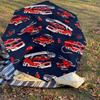 1PC firetruck fire hydrantAutomatic Open/Close Umbrella with Windproof, 8-Rib Sturdy Canopy, Durable Ribs, Fashionable Design, Outdoor Accessory, Fun