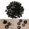 100pcs Hinged Plastic Screw Cap Cover Nuts Fold Snap Protective Cap Button For Car Furniture Decorative Nuts Bolts Hardware