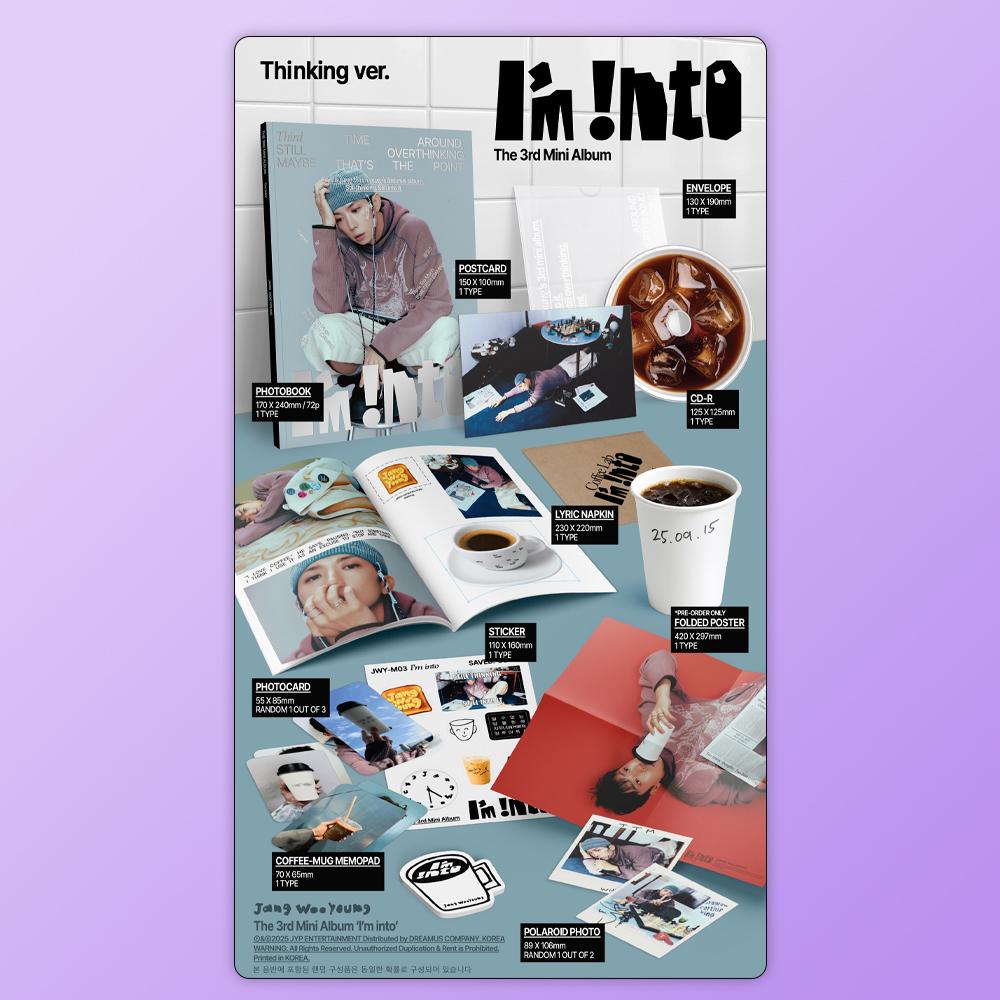 (PRE-ORDER) WOOYOUNG - 3rd Mini Album I’m Into