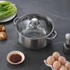 Warting WT-ZG-007 22cm 304 Stainless Steel Soup Steamer Pot