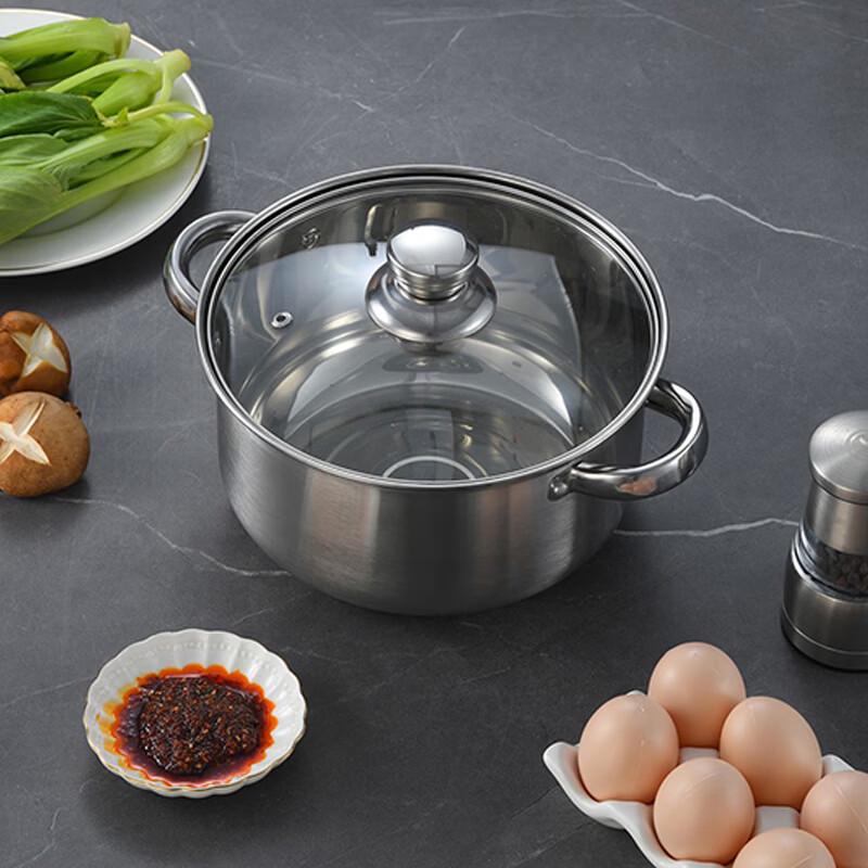Warting WT-ZG-007 22cm 304 Stainless Steel Soup Steamer Pot