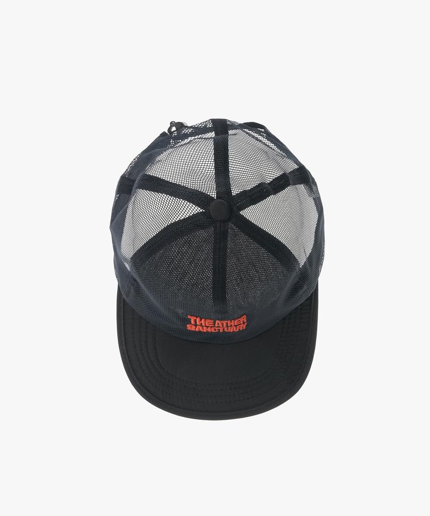 Diadeosaengchyueoli Origin Volume Logo Mesh Cap (Black)