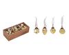 Set of 36 Gold Christmas Baubles In A Box Set Christmas Tree Ornaments