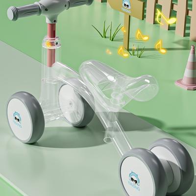 Walking Car Without Pedals Preschool Walker Anti Rollover Four Wheel Stable Design for Boys and Girls Baby Gift for One Year Toy