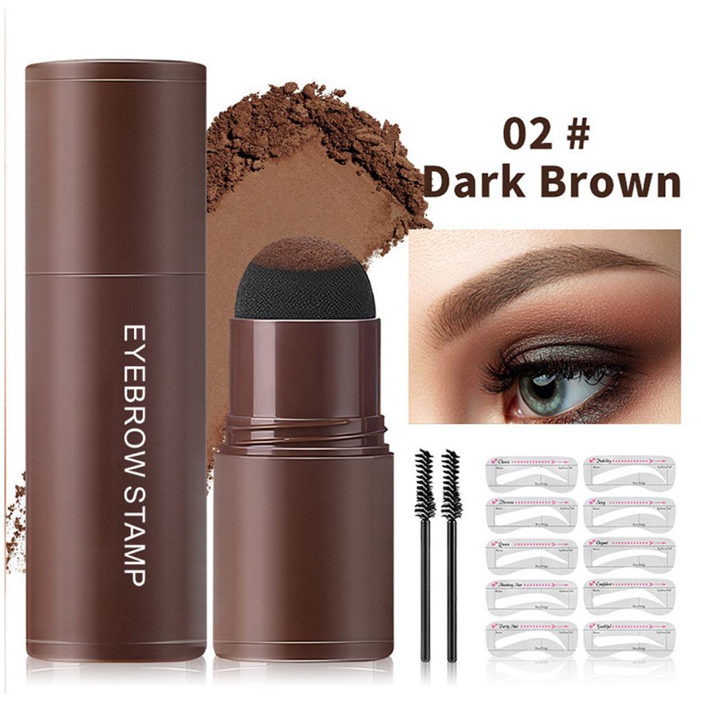 1 Set Contouring Duo: Eyebrow Powder + Hairline Filler – Buildable Color for Natural-Looking Makeup Application