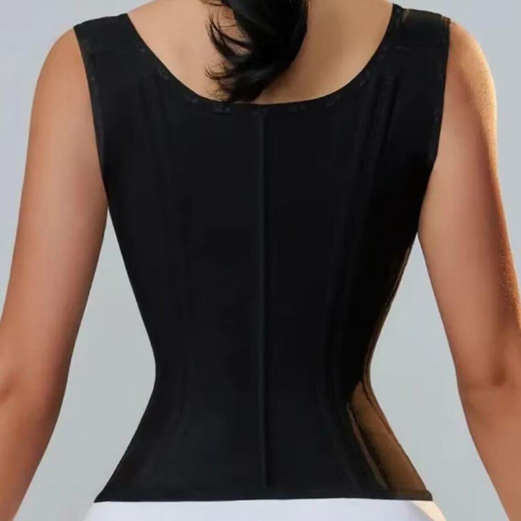 Fajas Colombianas Body Shaper Shapewear Women Vest Compression Waist Trainer Zipper