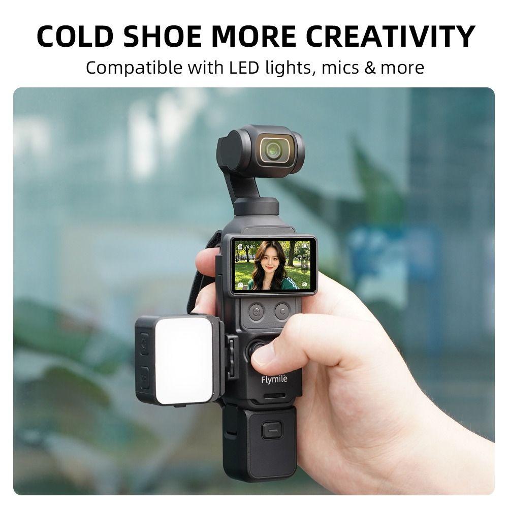 Cold Shoe Expansion Hand Band Handle Cover for DJI Osmo Pocket 4 3 Gimbal Camera Accessories