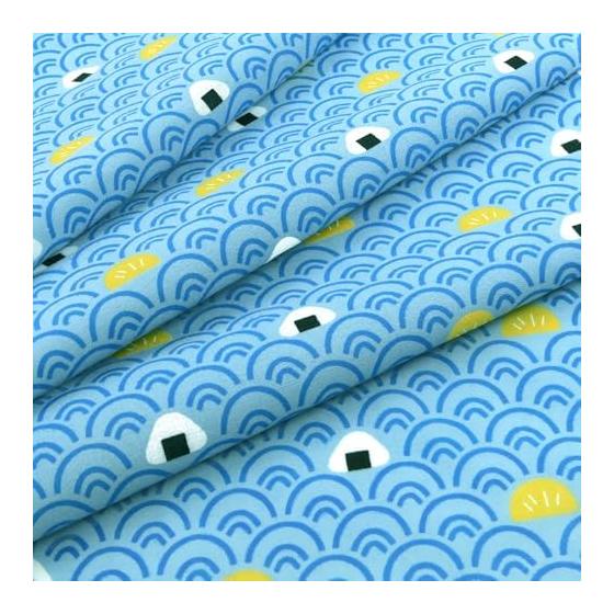 Hamamonyo Tenugui Musubi Kaiha 100% Cotton Approx. 34cm x 90cm Dyed Cut-off Edge