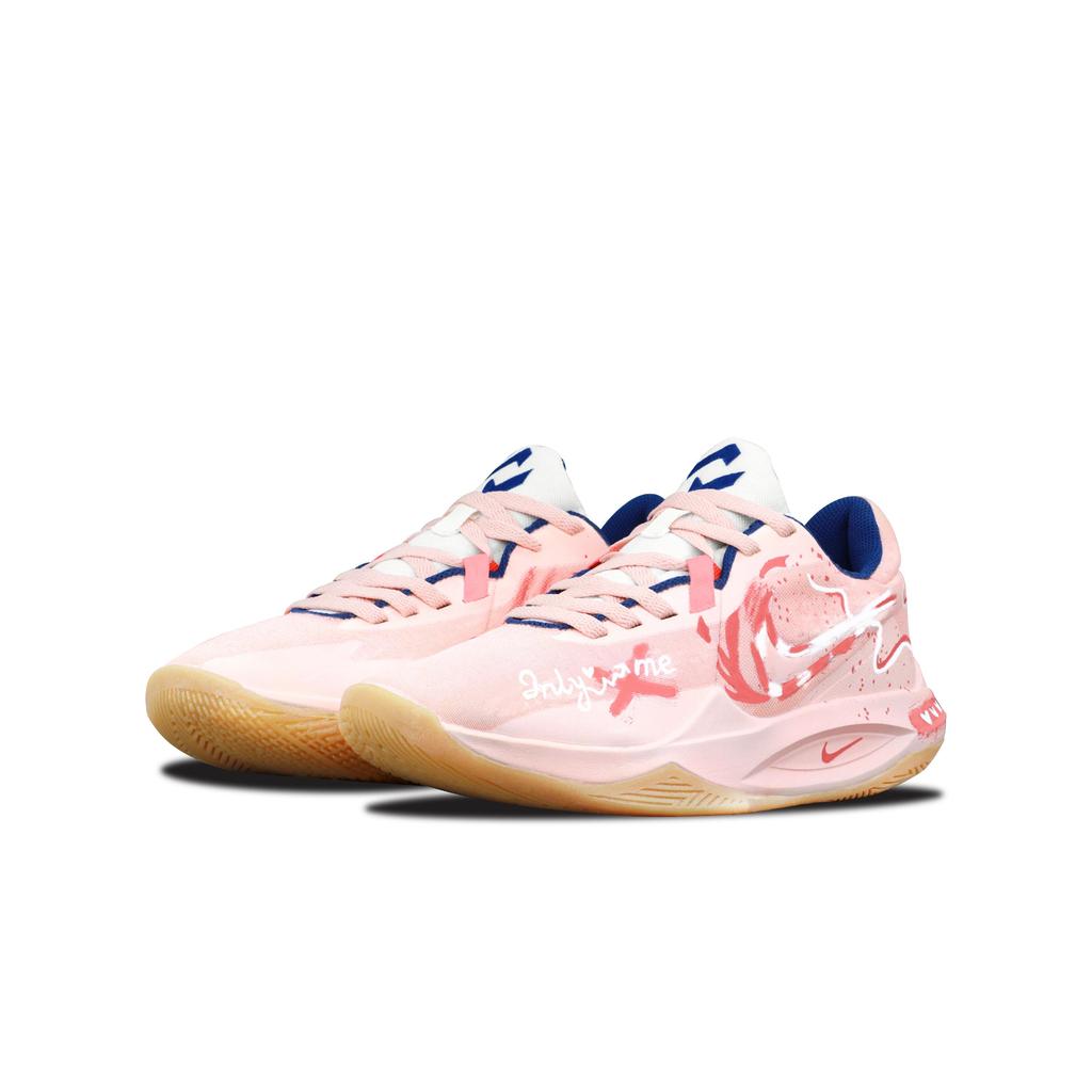 Nike Precision 6 Cushioning Slip Resistant Abrasion Resistant Low top Basketball Shoes Men's Pink HV1796-141(Team425-)