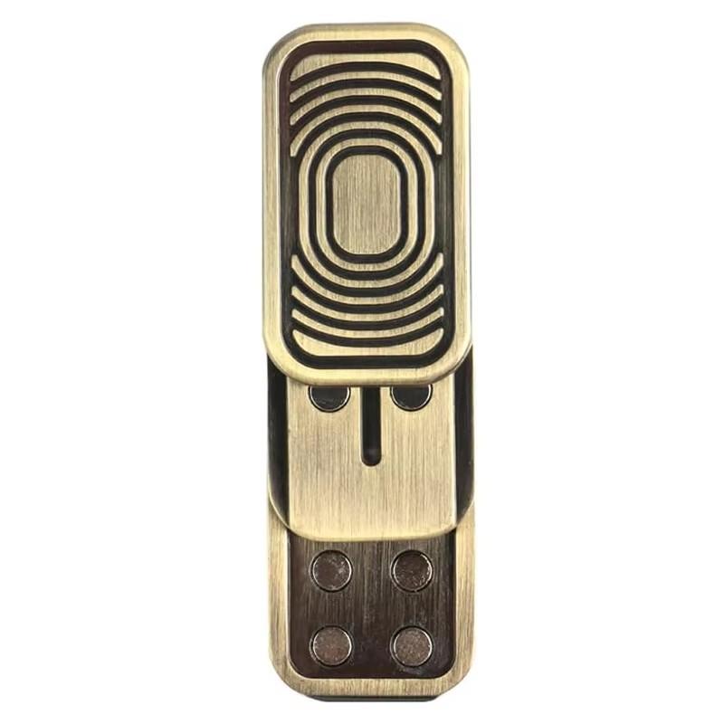 Metal Push Card Fidget Slider Poker Magnetic Haptic Coin Anxiety Adhd Stress Relief Toys Cool Edc Gadgets For Men Adults Gifts