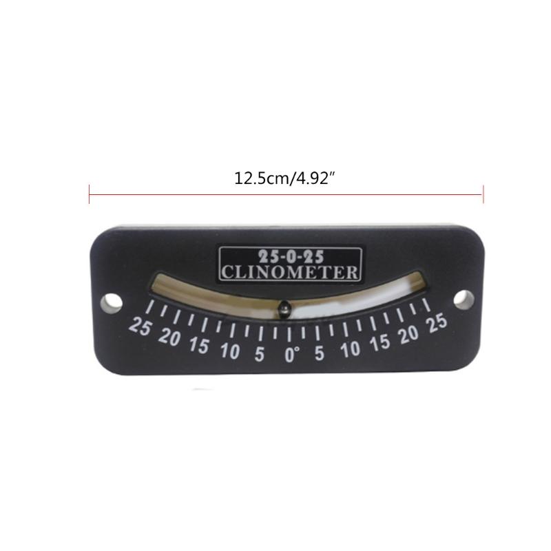 Avalanche Danger Slope Meter &Trail Inclinometer Pitch and Slope Locator Heel Angle Clinometer Modern Boats Mount