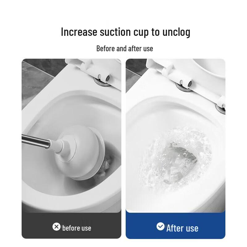 Toilet Plunger and Dredging Tool