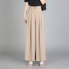 2026 Spring/Summer Elegant Plus Size Women's Wide-Leg Pants - Comfortable, Versatile, Multiple Colors Available